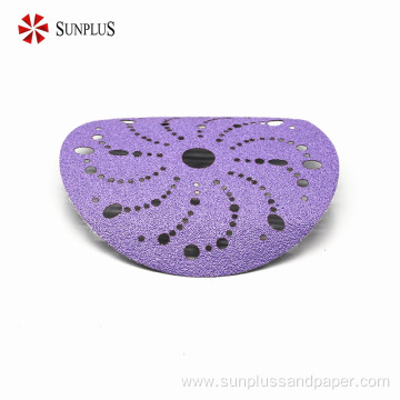 Hook and Loop Ceramic Sanding Film Sandpaper Discs